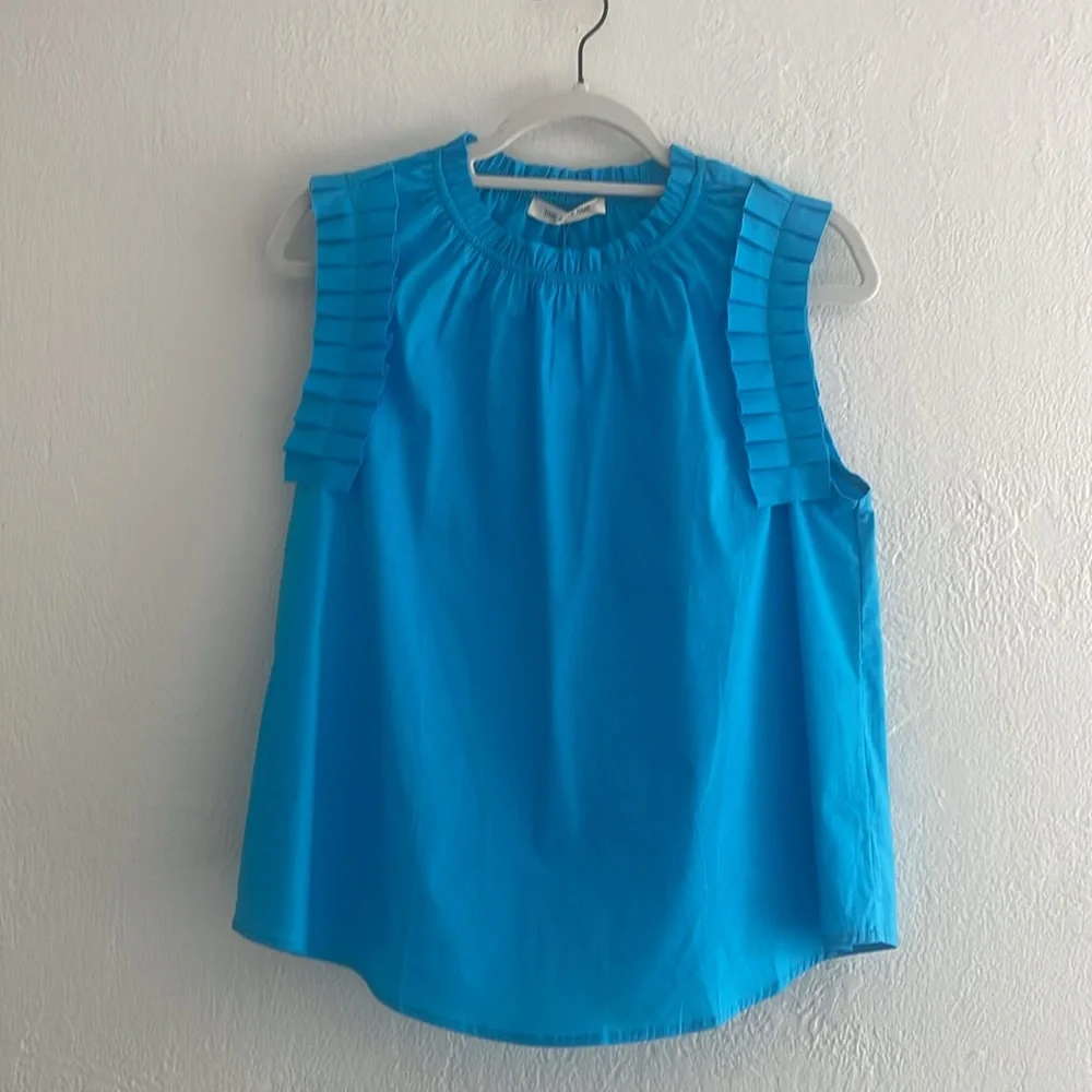 Time After Time Medium Channing Top, Aqua - Picture 6 of 10